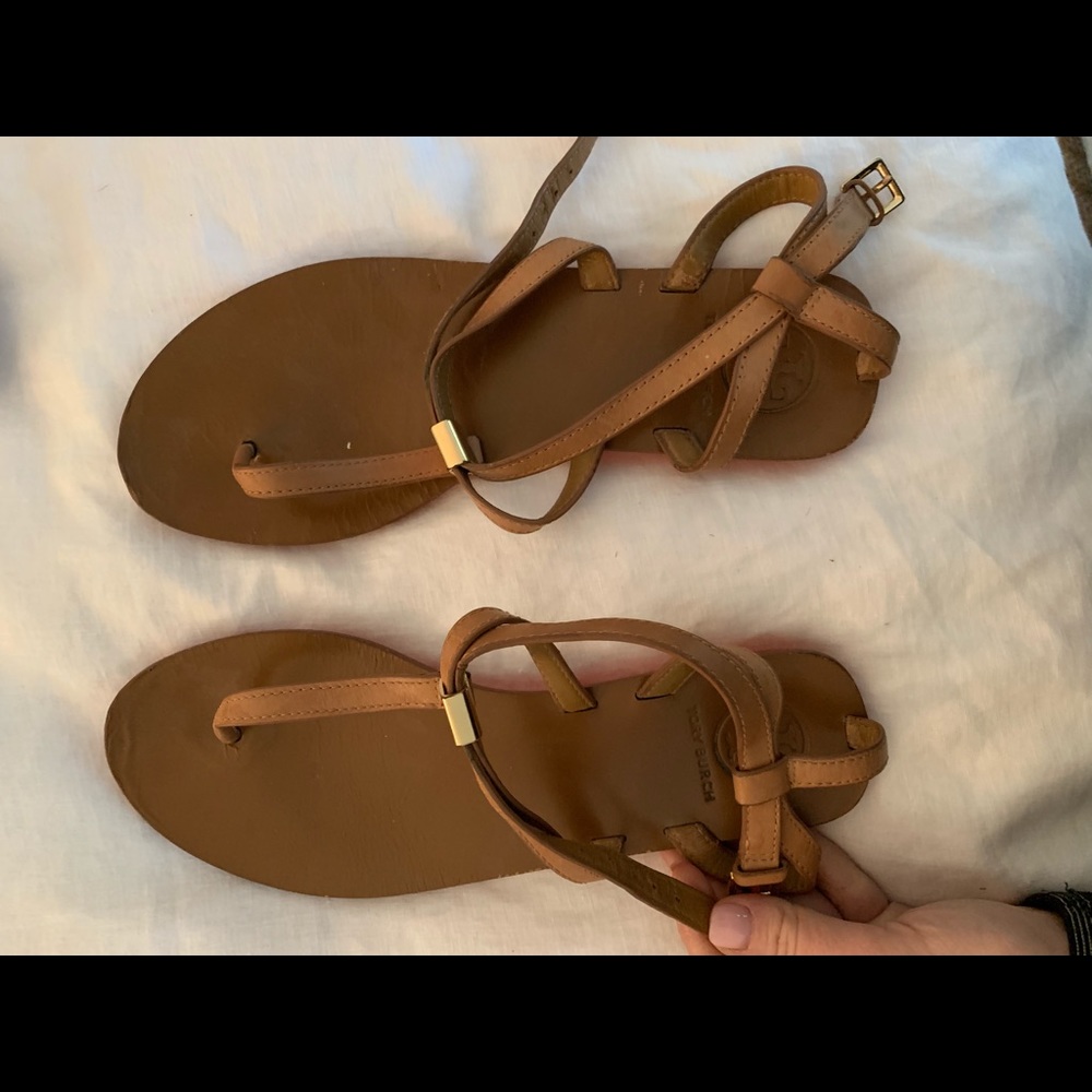 Tory Burch Leather thong sandal